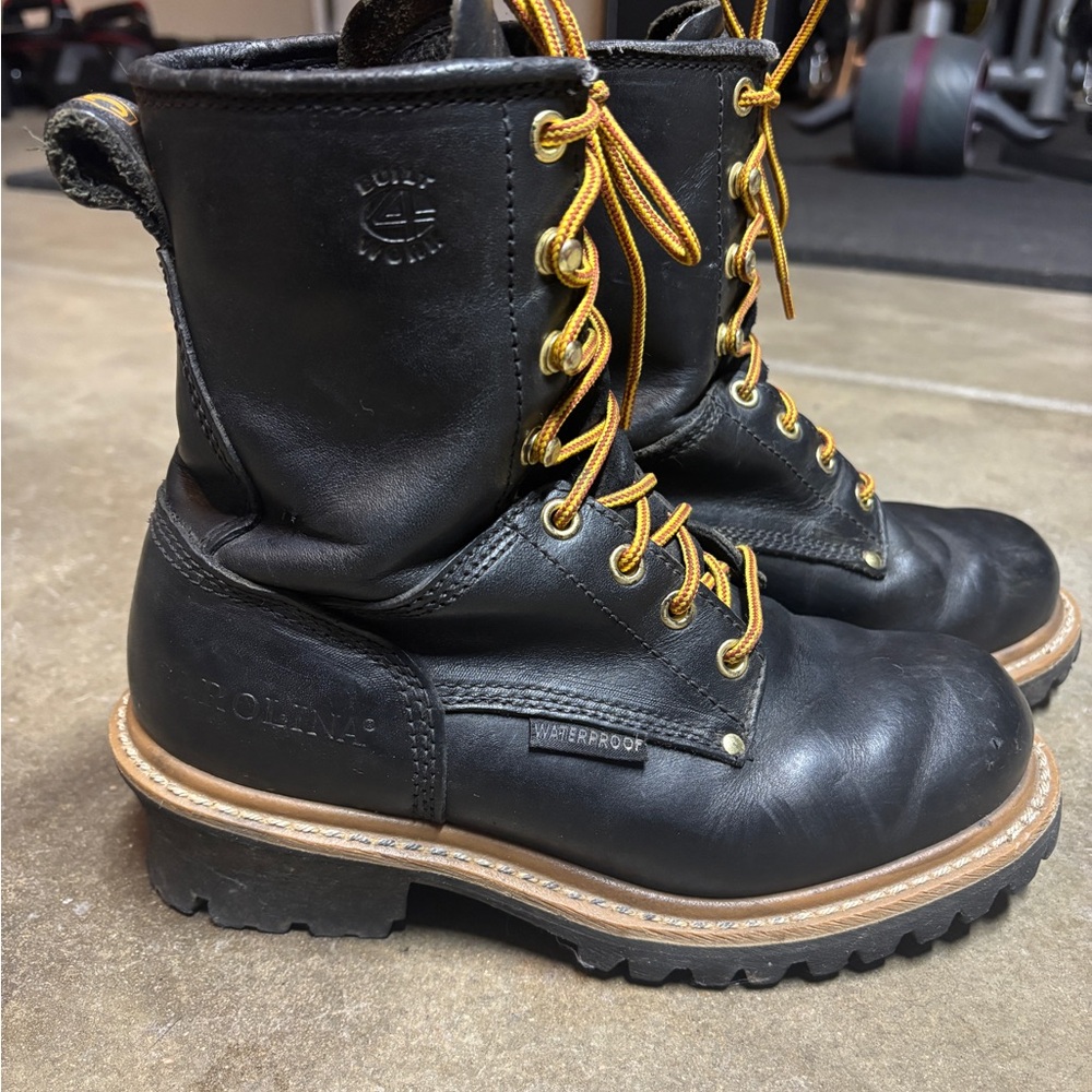 Carolina Women's Leather Waterproof Logger Work Boot